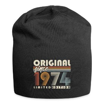 Original depuis 1974 Vintage cadeau d’anniversaire - Bonnet en jersey - noir - Devant