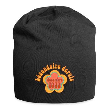 Legendär Seit Dezember 1973 Geboren Geburtstag - Jersey-Beanie - Schwarz - Vorne