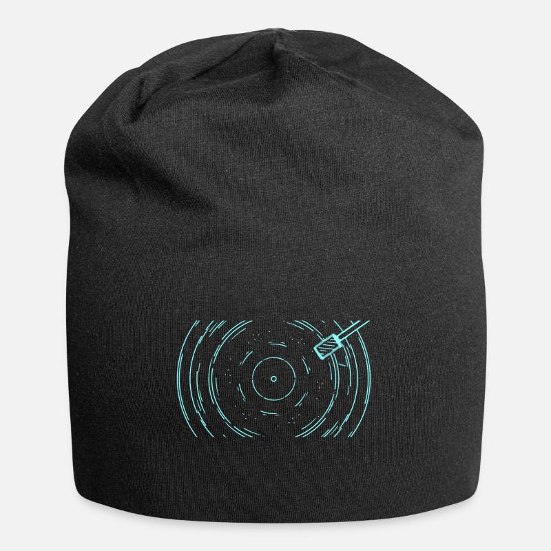 Table de gym - Bonnet en jersey - noir