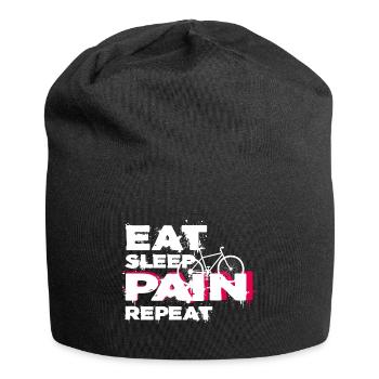Fahrrad Fahrradtour Mountainbike Gravelbike - Jersey-Beanie - Schwarz - Vorne