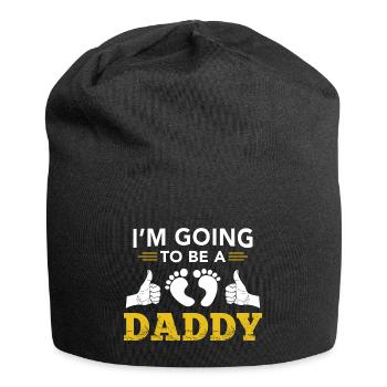 I'm Going To Be A Daddy - Future Dad Dad - Jersey Beanie - black - Front