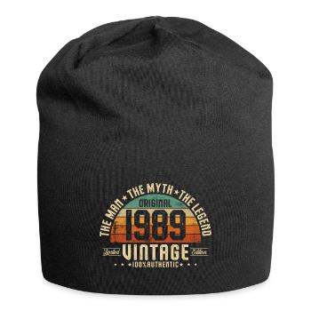 1989 Vintage Born Man Myth Legend - Bonnet en jersey - noir - Devant
