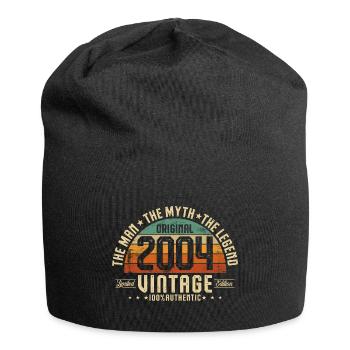 2004 Vintage Born Man Myth Legend - Bonnet en jersey - noir - Devant