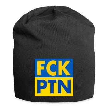 Fck ptn - Jersey Beanie - black - Front