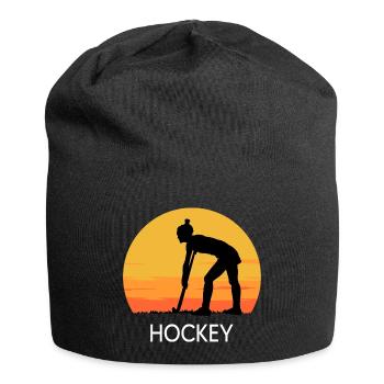 Hockey Hockey-fille Hockey sur gazon Hockey - Bonnet en jersey - noir - Devant