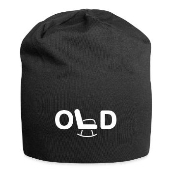 Old - Jersey Beanie - black - Front