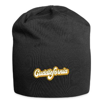 Cuddlefornia cuddlefornia cuddle - Jersey Beanie - black - Front