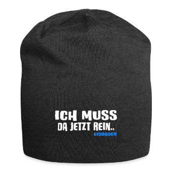 Ice Baths Winter Swimmer ICEBATH CHALLENGE Ice Hole - Jersey Beanie - charcoal grey - Front