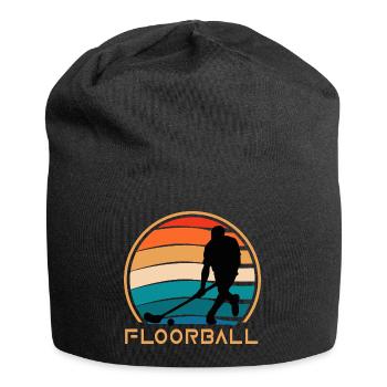 floorball bandy floorball player floorball - Jersey Beanie - black - Front