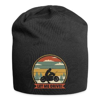 Let me ride motorcyclists - Jersey Beanie - black - Front