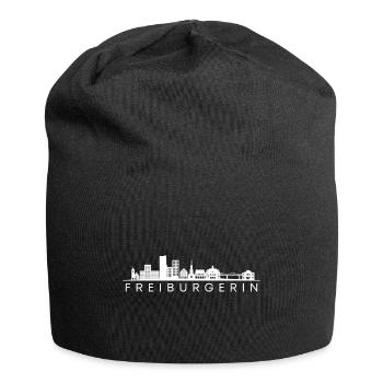 Fribourg! Fribourg, ma ville ! - Bonnet en jersey - noir - Devant