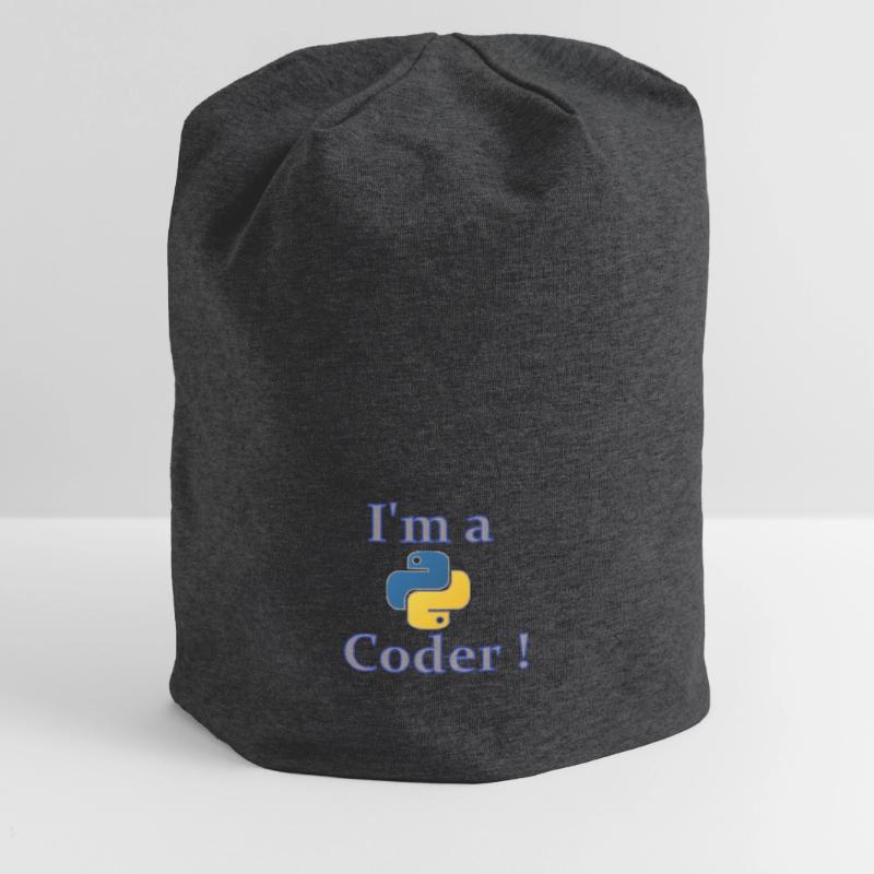 Ich bin Python-Code Jersey-Beanie