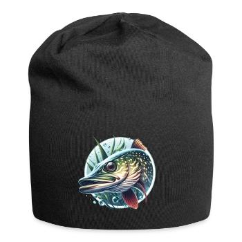 Pike Predator Fishing - Jersey Beanie - black - Front