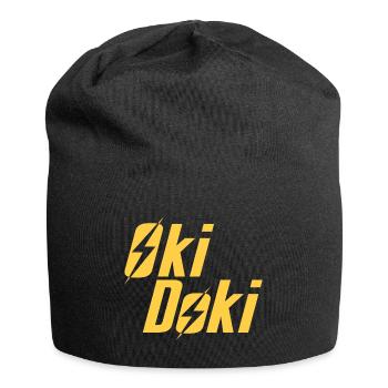 Oki Doki - Jersey Beanie - black - Front