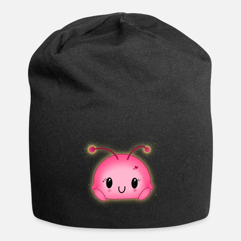 Kawaii - Jersey Beanie - black