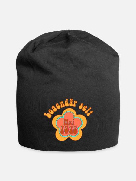 Legendär Seit Mai 1973 Geboren Geburtstag - Jersey-Beanie - Schwarz