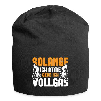 Radfahrer Mountainbike Fahrrad - Jersey-Beanie - Schwarz - Vorne