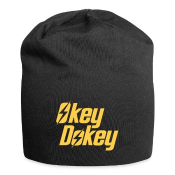 Okey Dokey - Jersey-Beanie - Schwarz - Vorne