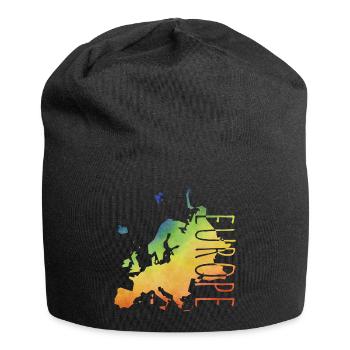 europe - Bonnet en jersey - noir - Devant