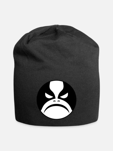Black Metal Icon - Jersey-Beanie - Schwarz