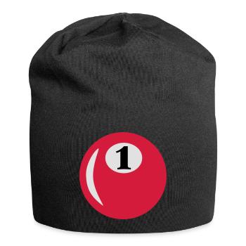 1st birthday - Jersey Beanie - black - Front