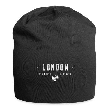 London - Jersey Beanie - black - Front
