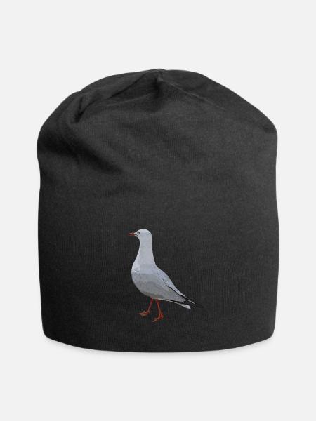 Australian Seagull - Jersey-Beanie - Schwarz