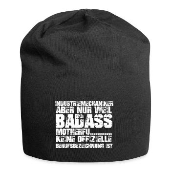 Industriemechaniker - Jersey-Beanie - Schwarz - Vorne