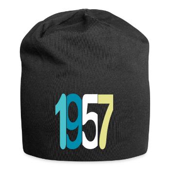 Established 1957 - Jersey-Beanie - Schwarz - Vorne