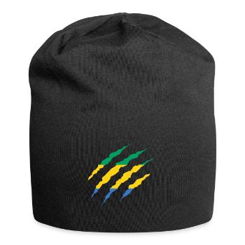 Claw Klaue Laender Gabun png - Jersey-Beanie - Schwarz - Vorne