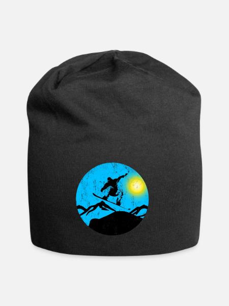 Snowboarder jump - Jersey-Beanie - Schwarz