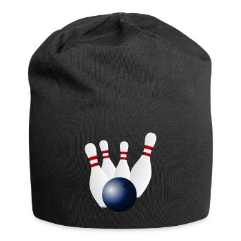 Bowling - Jersey-Beanie - Schwarz - Vorne