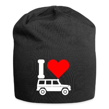 I love SUV 4x4 4WD Offroad - Jersey Beanie - black - Front