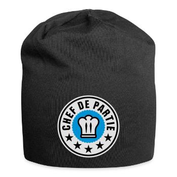 Chef de Partie - Jersey-Beanie - Schwarz - Vorne