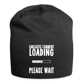 sarcasm - Jersey Beanie - black - Front