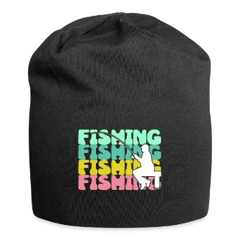Pêche Pêche Pêche - Bonnet en jersey - noir - Devant