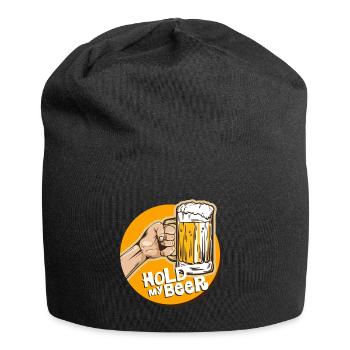 Bier - Jersey-Beanie - Schwarz - Vorne