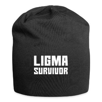 Ligma - Jersey-Beanie - Schwarz - Vorne