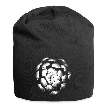 Artischocke - Jersey-Beanie - Schwarz - Vorne