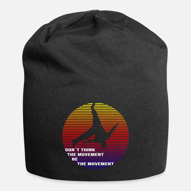 Parkour - Jersey-Beanie - Schwarz