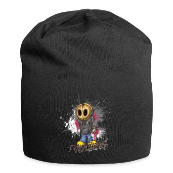 Totenknopf can assassin - Bonnet en jersey - noir - Devant