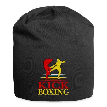 Kickboxing Boxe Arts Martiaux Kickboxing Muay Thai - Bonnet en jersey - noir - Devant