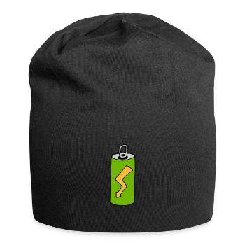 Energydrink-Dose - Jersey-Beanie - Schwarz - Vorne