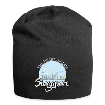 Singapour - Bonnet en jersey - noir - Devant