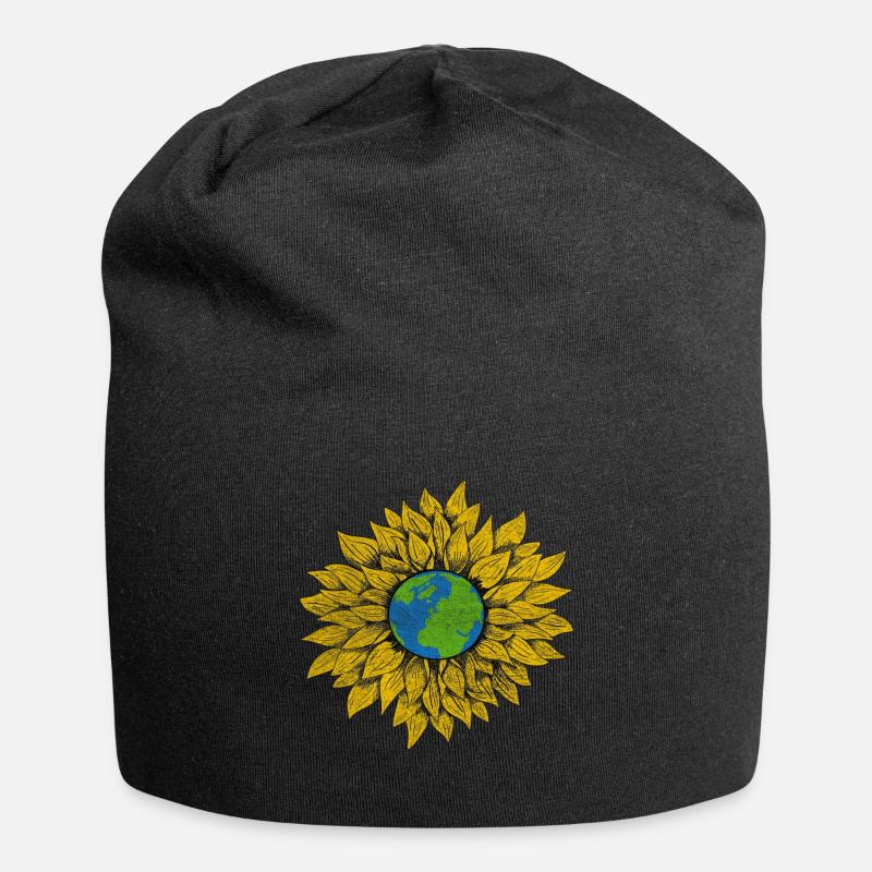 Nature lovers conservation - Jersey Beanie - black