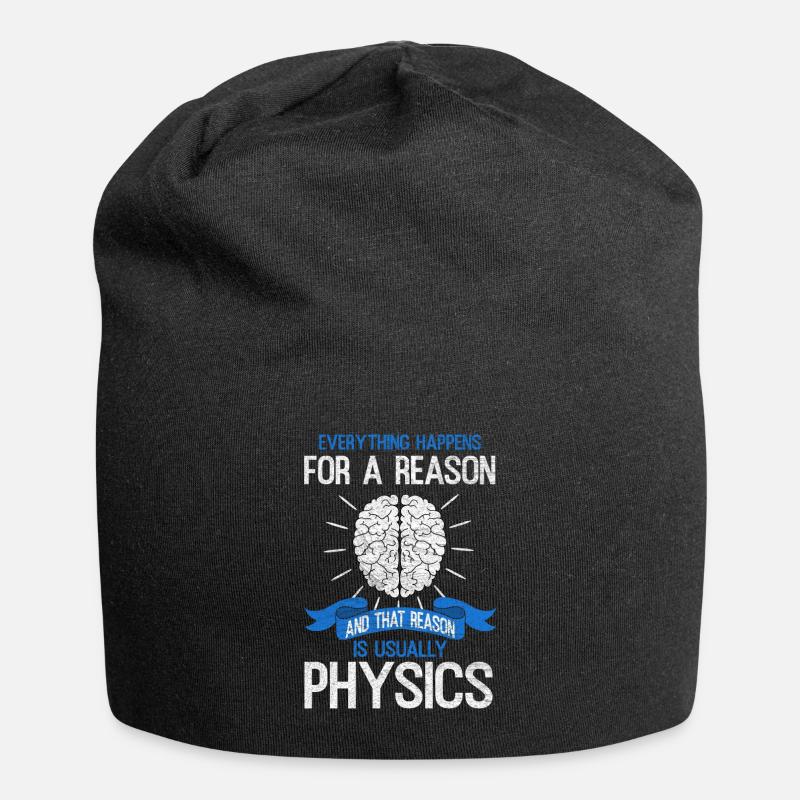 physics - Jersey Beanie - black