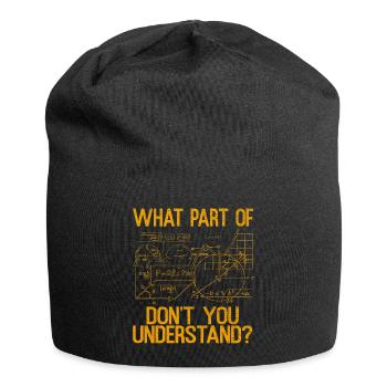Physiciens Mathématiciens - Bonnet en jersey - noir - Devant