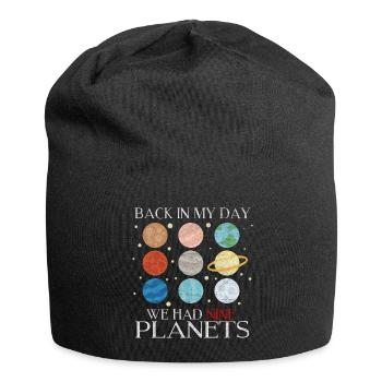 Planet Pluton - Bonnet en jersey - noir - Devant
