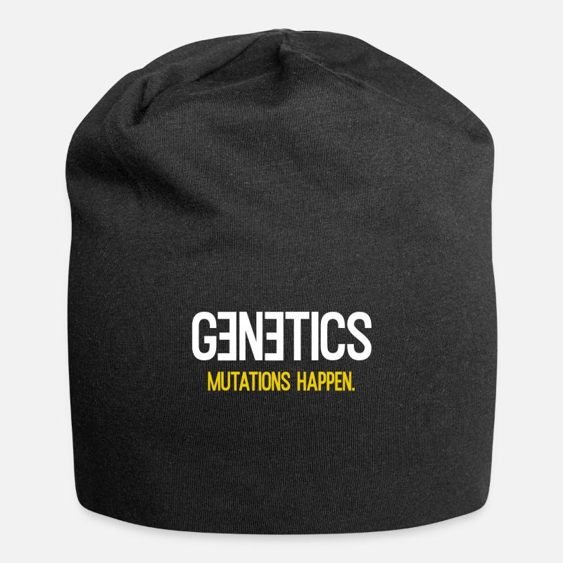génétique - Bonnet en jersey - noir