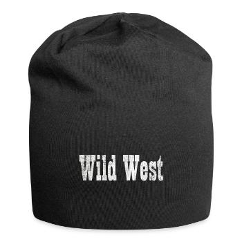 Wild West Wild West Wild West - Jersey-Beanie - Schwarz - Vorne